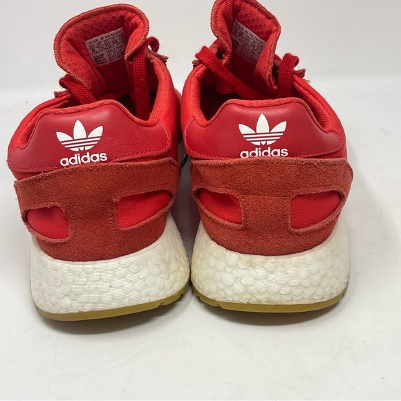 Adidas I-5923 Shoes Mens 8 Red Gum Soles Mesh Suede Running Sneakers D97346 - Picture 12 of 16